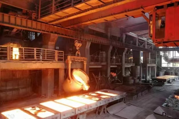 Two 6300kW submerged arc furnaces