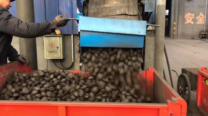 6 medium-frequency furnaces. 